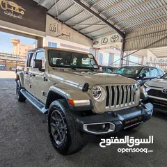  1 2020 Jeep Gladiator Overland  لون بيج مميز ولاول مرة في الاردن