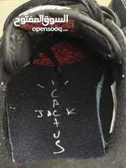  7 حذاء فخم جداا بنسخة نادرة مستعجلل قابل للتفاوض  Air Jordan 1 Travis Scott Retro Low "Black Phantom"
