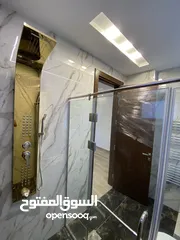  27 شقة ارضية على شارعين207 م داخلي 60م تراس امامي بتشطيب فاخر 3 نوم 2 ماستر مرج الحمام