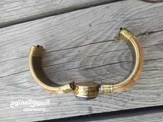  10 سواره نسائي. نحاس وحجر عقيق