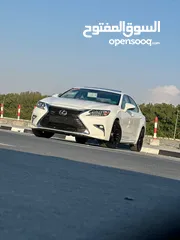  8 لكزس موديل 2017 ES350 بدون حوادث ضمان جير ماكينه شاصي تسجيل عمان تسجيل الامارات