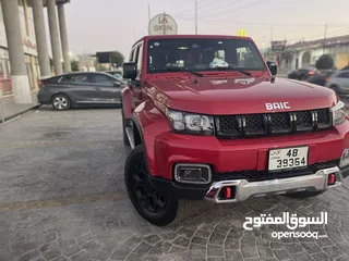  3 Baic bj40 plus champions لون احمر مميز اعلا صنف للباحثين عن التفرد