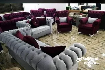  1 اطقم كنب جديد