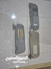  3 طقم شمسيات رمادي وحبة شمسيه بيج بركبو للسنتافيه او التوسان او السبورتيج