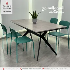  12 كرسي عظم بألوان صيفية جميلة وسعر منافس