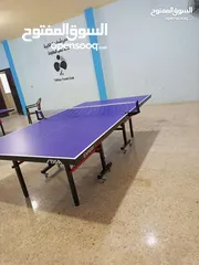  4 طاولة تنس ستيغا اصلي ثقيل قابل للطي طاولة فخمه جدا