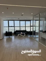  8 مكتب مميز جدا للايجار فوق مصرف الصفا الطابق الثامن فوق مركز النور للعيون مباشرة