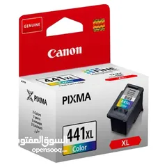  2 Canon CL-441XL Color Inkjet Cartridge حبر كانون