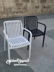  12 كراسي اكريليك كراسي حديقة كراسي خارجية كرسي اكريليك قوي عظم مقارم للشمس للمطاعم والمساحات الخارجية