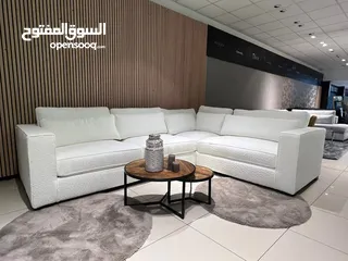  14 مفروشات الجنان زاوية مودرن