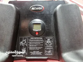  3 جهاز اب كوستير الأصلي  مستعمل  بحاله جيد جدا يعمل على شد المعده ولا رداف