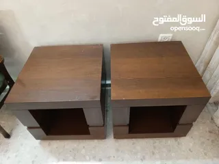  1 طاولة وسط مع كورنر عدد 2