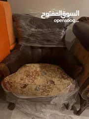  6 طقم اثاث غرفة صالون اشلي بحالة جيدة للبيع