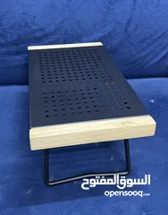  2 طاولة رحلات للشاي والقهوة