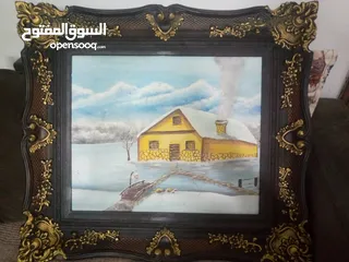  29 براويز تطريز ورسم زيتي  بسعر مغري
