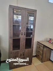  17 خزانة ملفات ابواب زجاج عمق 40سم عدة الوان  متوفر بعدة الوان حسب الطلب توصيل مجاني داخل عمان والزرقاء