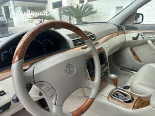  7 مرسيدس S350 Large - فحص كامل بدون ملاحظات - صيانة وكالة - موديل 2004 - اعلى مواصفات