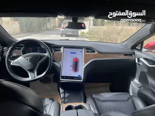  25 Tesla model S 75D 2017  تيسلا