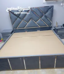  1 سرير كبير king size bed