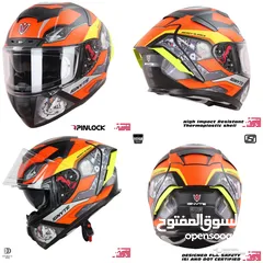  2 Brand New Motorcycle Helmets