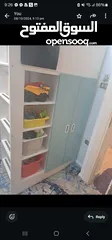  4 تخت طابقي ايكيا  ikea bunk bed مع فرشه مكتب ووحده ادراج  يونيت وحده