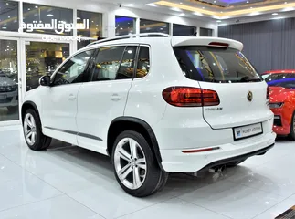  6 Volkswagen Tiguan R-Line ( 2015 Model ) in White Color GCC Specs