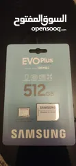  1 Samsung EVO Plus micro sd card 512GB