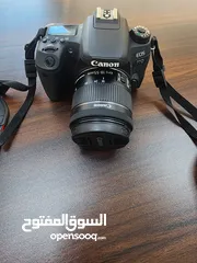  8 للبيع: كاميرا CANON EOS 77D + عدسة EFS 18-55mm + حقيبة كاميرا / استعمال خفيف جدا / شبه جديده