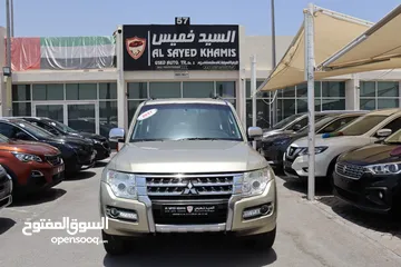  1 MITSUBISHI PAJERO 2017 GCC EXCLLENT CONDITION WITHOUT ACCIDENT