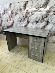  1 مكتب خشبي عملي احدث اصدار انيق جدا مناسب للموظف و الطالب او استخدام منزلي خشب لامينت 3 جوارير