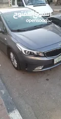  6 السياره المميزه كيا سيراتو 2017_فل اضافات _بنزين _فتحه سقف_ حساسات خلفية وكاميرا خلفيه
