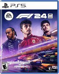  1 F1 24 Playstation 5 cd لعبة سيارات بلايستيشن 5 جديدة