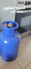  1 gas cylinder with regulator and hose