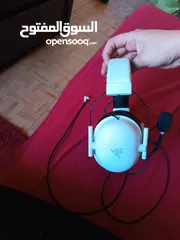  2 Razer black shark v2. X white edition  Used like new