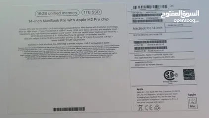  2 MacBook M2 Pro Chip 14" inch
