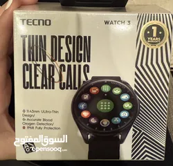  1 Tecno watch 3  ساعة تكنو