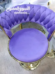  12 جديد وحصري .......  كراسي استول التركي  استالس ذهبي  جك بحمل وزن 150k بشكل جديد  خدمه توصيل عمان ومح