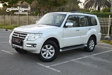  3 0% DP - ORIGNAL PAINT - MITSUBISHI PAJERO GLS 4WD 2016 - FIRST OWNER - FULL OPTION - GCC