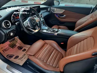  7 مرسيدس C300 2020/ فل مسكر بانوراما عداد ديجتال فرش عسلي / ولا جرام بويا / بالكررراتين وكالة