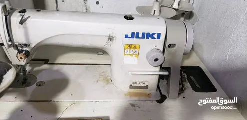  5 مكاين جوكي  ياباني لاصلي مستخدم نظيف  تشتغل فيها اي قماش للعمر اذي