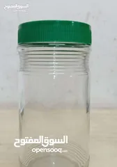  1 علب زجاجية وبلاستيكية جديدة New bottel & jar plastic or glass