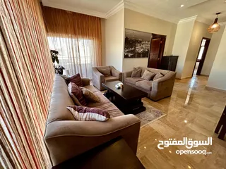  28 شقة مفروشة بمواصفات فندقية  للإيجار في عمان الأردن - شارع عبد الله غوشة خلف من المالك مباشرة