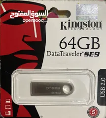 3 فلاشات كينجستون مساحات مختلفة بسعر الجملة Kingston flash drive
