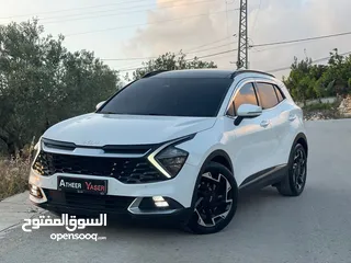  3 كيا سبورتاج هايبرد 2023/22فل الفل الفل عداد قليل اصلي