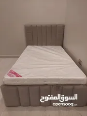  2 special offer new bed with matters without delivery 75rial