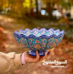  4 Iranian Handmade copper dish