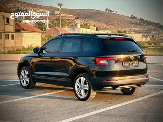  9 سكودا كاروك 2019/اتوماتيك ماتور 1500 بنزين فل الفل  فتحة سقف بانوراما