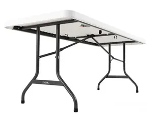  4 Lifetime Outdoor Folding Table (2 PC's) for CAMPING