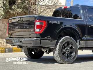 13 2022 FORD F-150 Platinum Hybrid Black-Edition