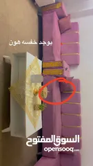  3 كنب استعمال بسيط للبيع مع الطاولات